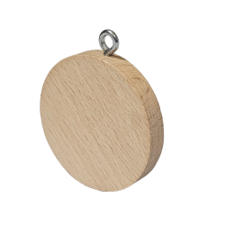 Kołko do breloka 60x10 mm z oczkiem